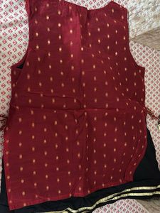 Stylish Maroon Kurti
