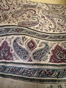 Pure silk printed Paisley Saree