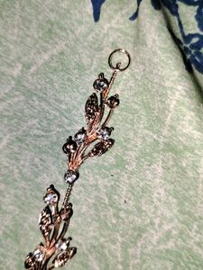 Floral Crystal Hair Jewelry
