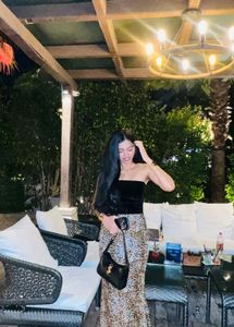 Animal Print Skirt &amp; Top Set