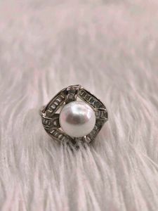 Pearl Ring 925 Sterling Silver