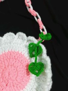 Crochet Daisy Flower Bag