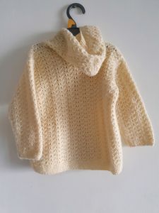 Cream Sweater (Handmade)