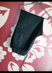 Beewakoof Black Elastic Waist Pants