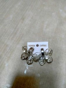 Sparkly Flower Earrings