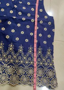 Ethnic Top With Golden Work