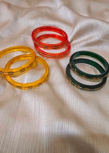 Colorful Fancy Bangle Set