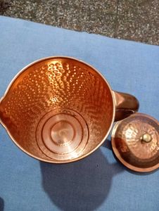 Copper Jug 2L With Four Glass{ No Return Allowed}
