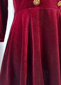 🎉🎉SALE🎉🎉 Korean Velvet Dress