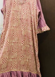 Mauve Printed Kurti