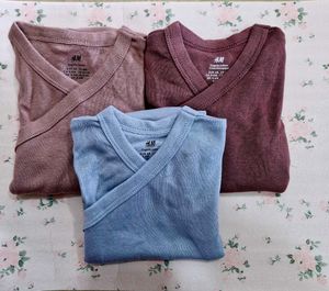 H&amp;M Baby Wrapover Bodysuit