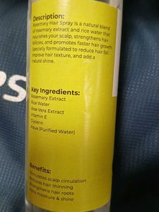 Alps Goodness Rosemary Hair Water