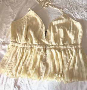 Forever 21 Plus Size Pleated Beautiful Top