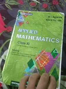 Applied Mathematics Class 11 - CBSE