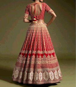 Red Bridal Lehenga Choli