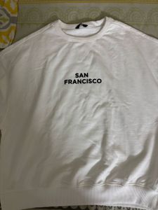 San Francisco White Sweatshirt