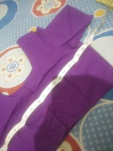 New Pure Cotton 💜 Blouse And Peticoat