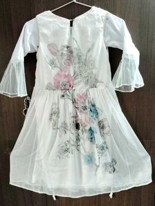 White Floral Dress 😍