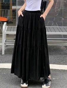Cute Regular Black Skirt