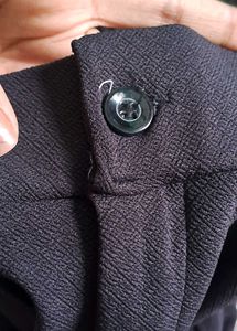 Black Wide Leg Trousers