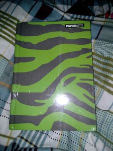 Notebook Diary With Coloured Pages