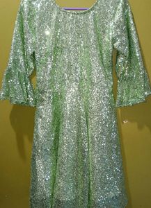 Sparkling Green Kurta Set