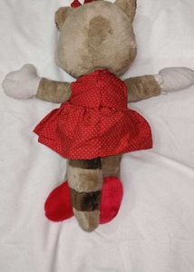 Vintage Lorrie Raccoon Plush Doll