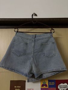 Denim Skort - Stylish and Trendy