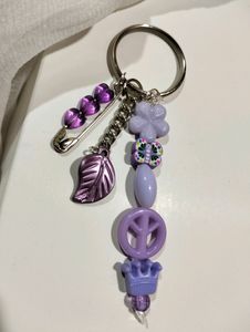 Aesthetic Purple Keychain 💜