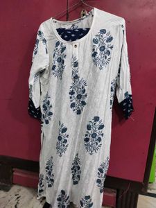 Floral Print Kurta Set