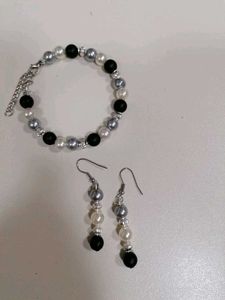 Pearl and Bead Jewelry Set