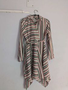 Pink Striped Dress