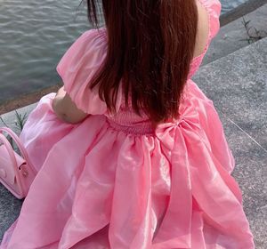 Pink dress