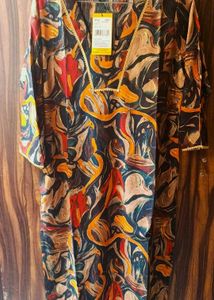 Vibrant Multicolor Printed Kurti by Global Desi