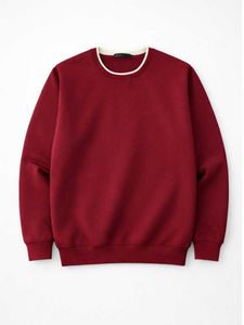 Burgundy Crewneck Sweatshirt