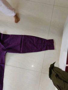 Van Heusen Purple Striped Shirt
