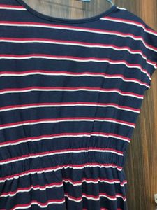 Striped Casual Dress (S)