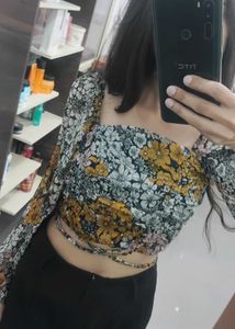 Floral Crop Top