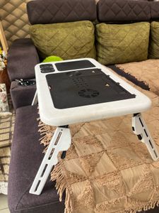 Foldable Laptop Table With Cooling Fan