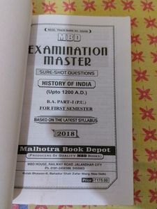 B.A Part 1, History First Semester MBD Guide