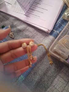 Sparkling Flower Earrings