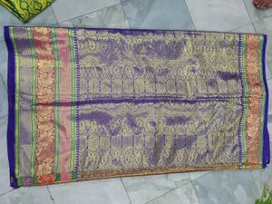 Embroidered Purple Blouse