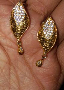 Elegant Gold-Tone Earrings