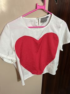 Valentines Heart Top