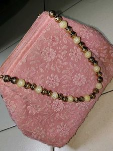 Vintage Pink Beaded Purse