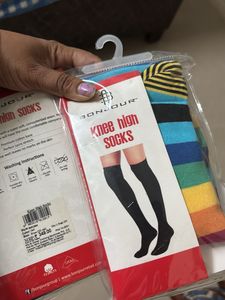 Bonjour Knee High Socks