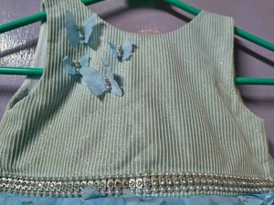 Cute Blue Party Dress