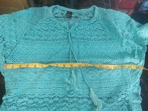 Sea Green Lace Top