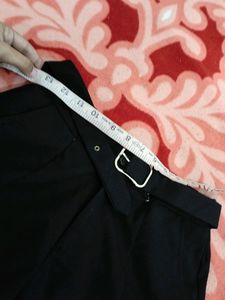 Women Black Formal Straight Fit Narrow Pants