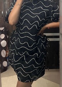 ONLY White Stripes Dress